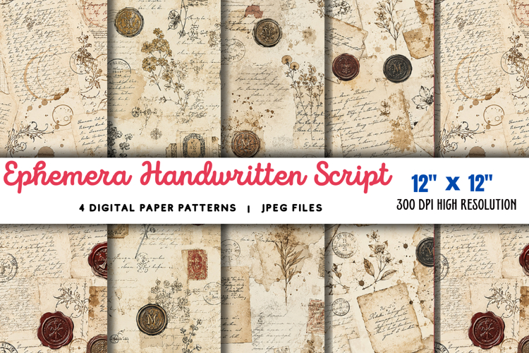 Old Paper Texture Image 12