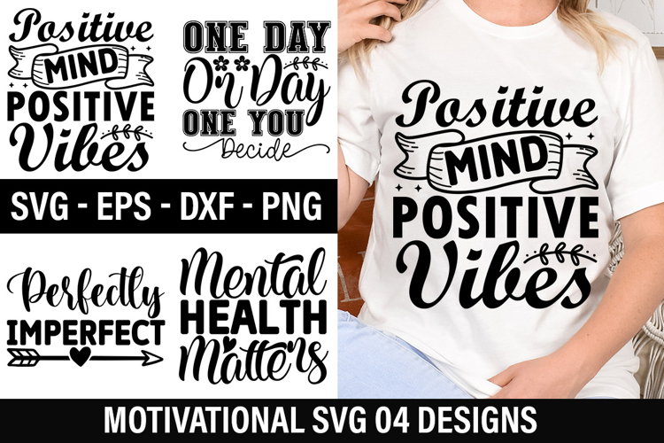 Motivational SVG Design - Mental Health Matters