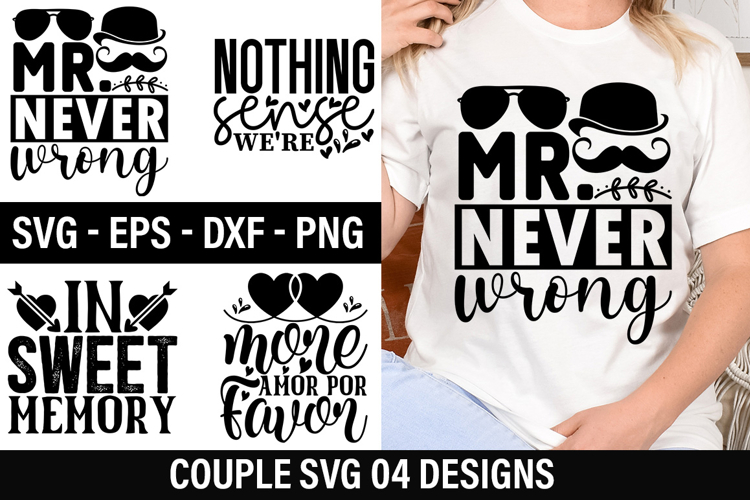 Couple SVG Design -Nothing sense we re