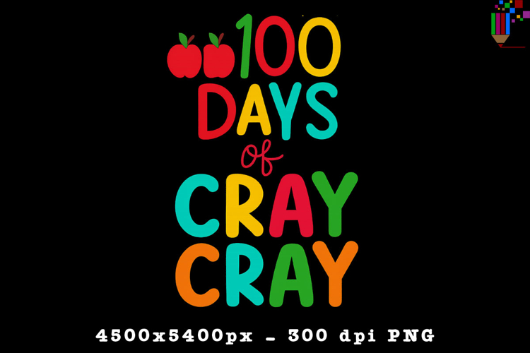 100 days of School SVGs Image 4