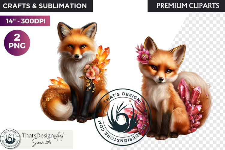 Crystalline Fauna Fantasy Animal PNG Clipart scrapbooking