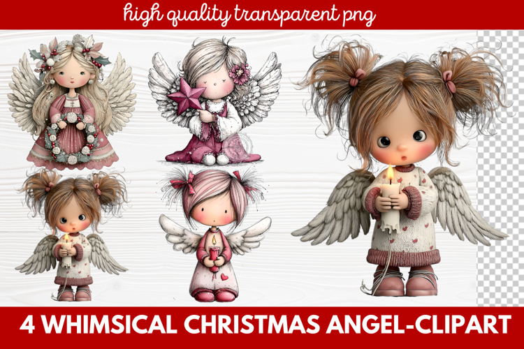 Christmas Angel Clipart Image 2