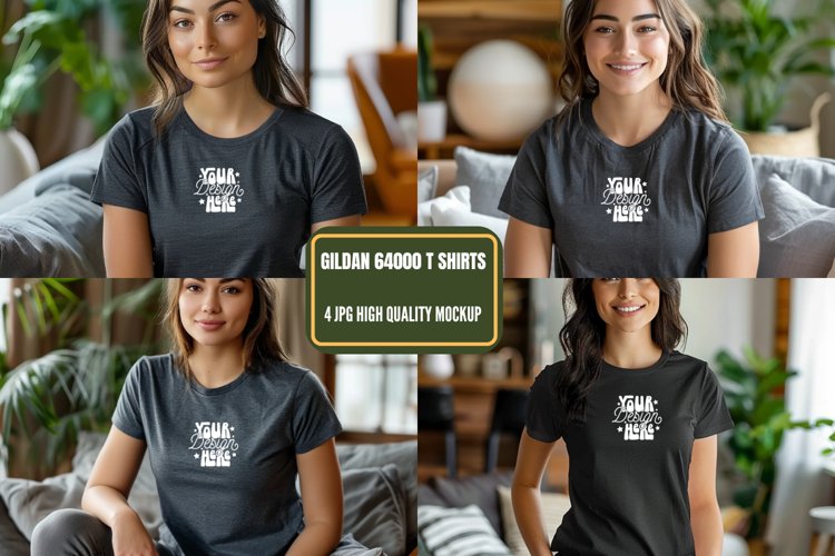 White Tshirt Mockup Image 11