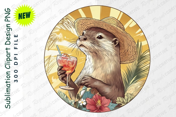 Otter Clipart Image 9