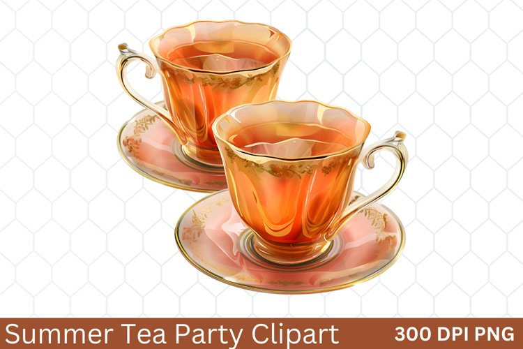 Tea Party Clipart Image 2