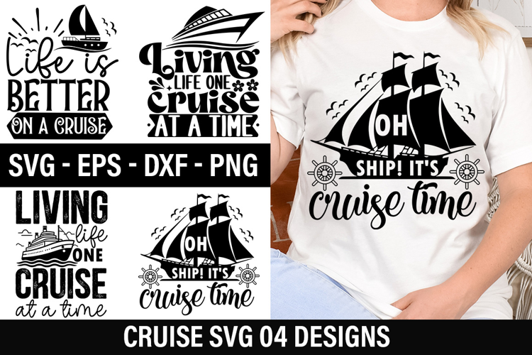 Cruise SVG Design - Living life one cruise at a time