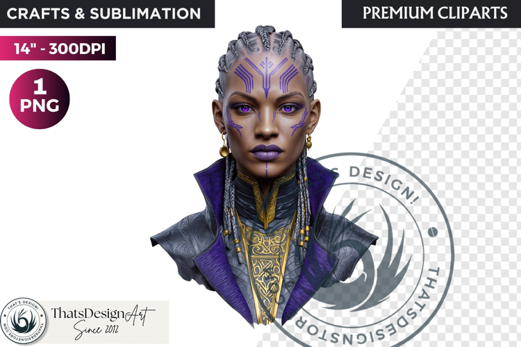 Mystic Mage Portrait Fantasy Sorcerer & Wizard PNG Clipart