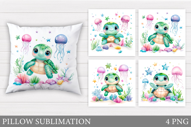 Cute Turtle Clipart Image 7
