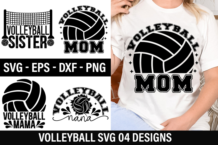 Volleyball SVG Design - Volleyball Nana