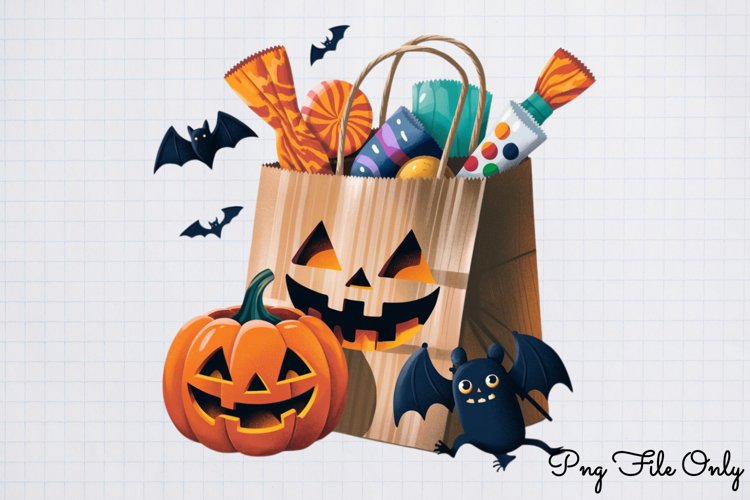 Trick or Treat Clipart Image 18