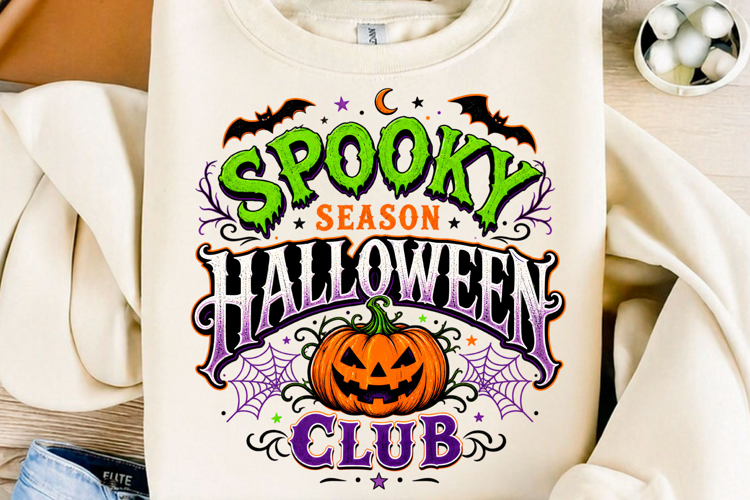 Spooky Season Halloween Club Halloween PNG