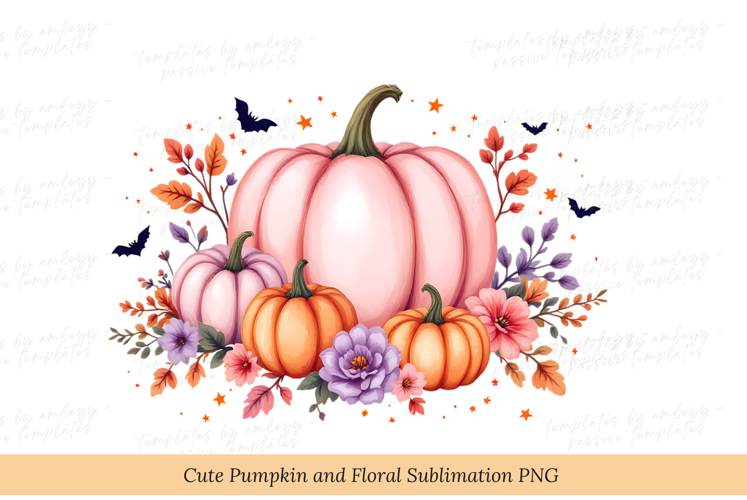 Watercolor Pumpkin Clipart Image 14