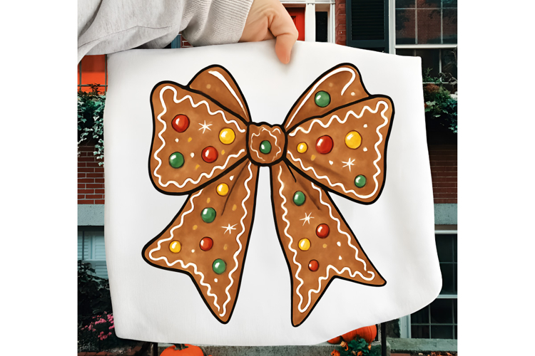 Christmas Coquette Bow PNG, Christmas Sublimation Design