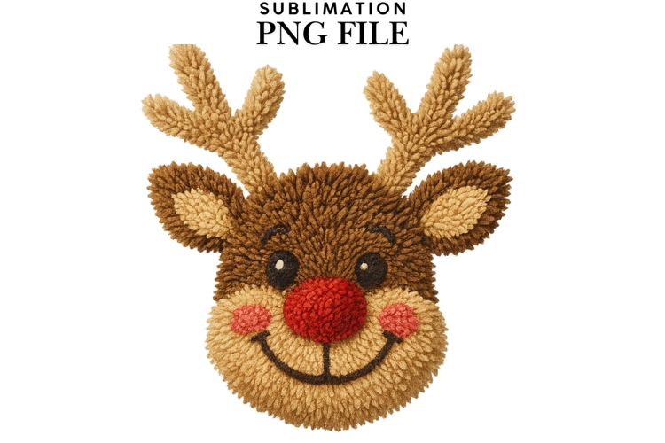 Reindeer Noel png design for T-shirts