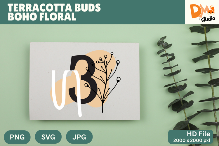 Floral Monogram Letter Svg Image 17