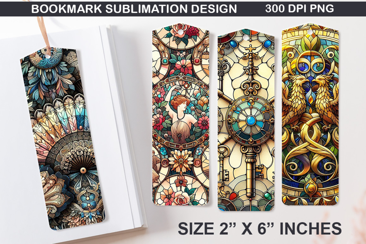 Winter Bookmarks Sublimation - 4 Bookmark Design