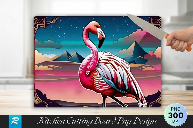 Flamingo Clipart Image 16
