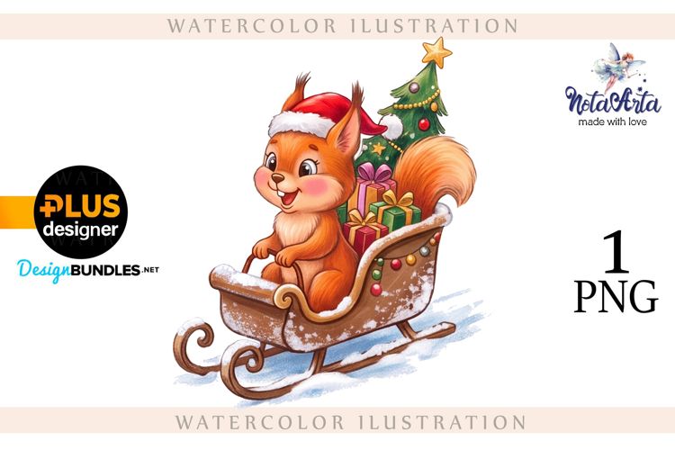 A Festive Christmas Squirrel’s Delight