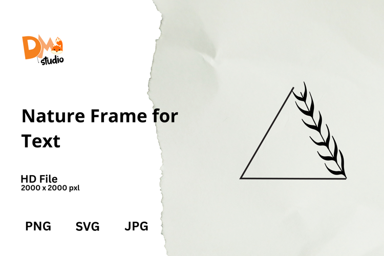 Nature Frame for Text