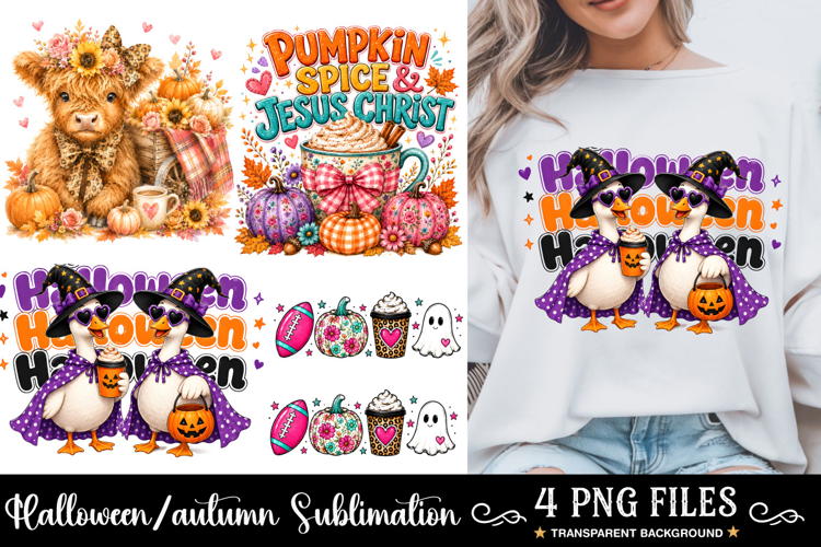 Trending Halloween PNG, Spooky Season PNG, Cute Pumpkin PNG