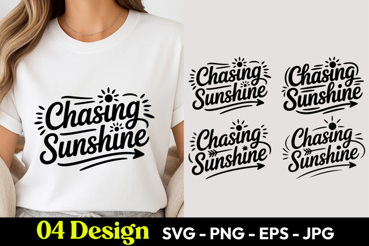 Chasing Sunshine SVG PNG