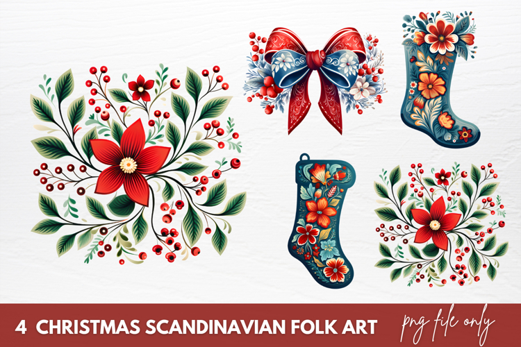 Christmas Watercolor Clipart Image 18
