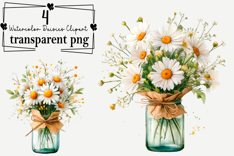 Daisies Clipart Image 3