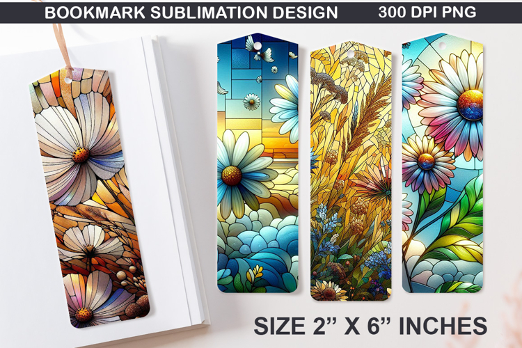 Summer Bookmarks Sublimation - 4 Bookmark Design