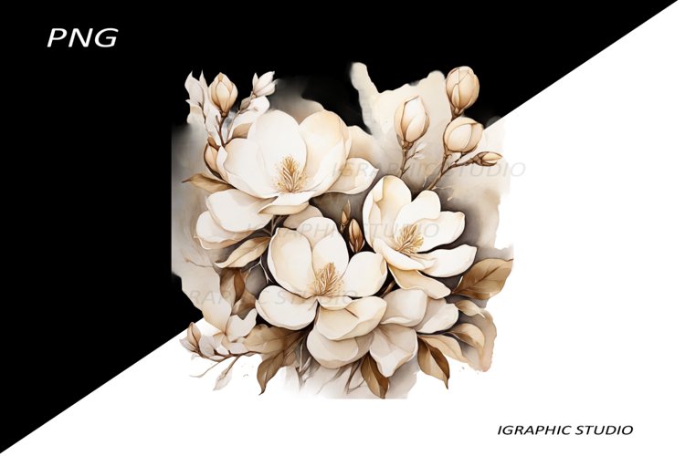 Magnolia Clipart Image 5
