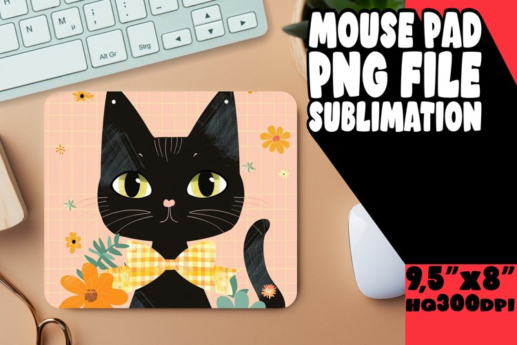 Sweet Cat Mouse Pad for PNG