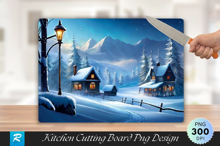 Winter Scene Clipart Image 19