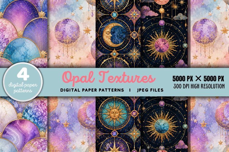 Opal Textures Patterns JPG