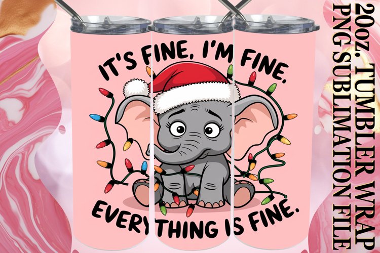 Christmas Tumbler Wrap Image 16