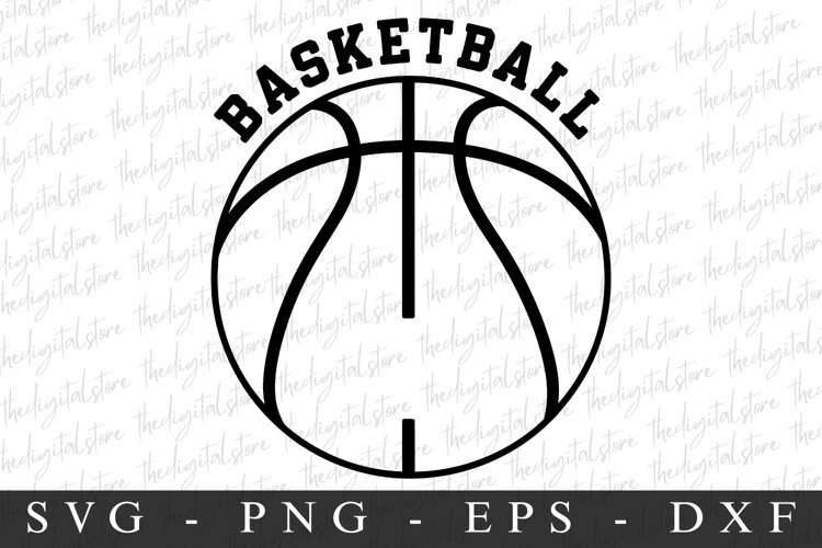 Basketball SVG | SVG Cut files | Cricut example image 1