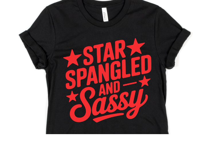Star Spangled and Sassy svg | 4th of july Svg | Shirt Svg