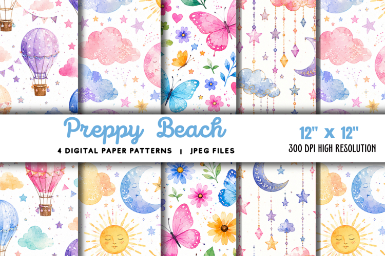 Preppy Beach Patterns JPG