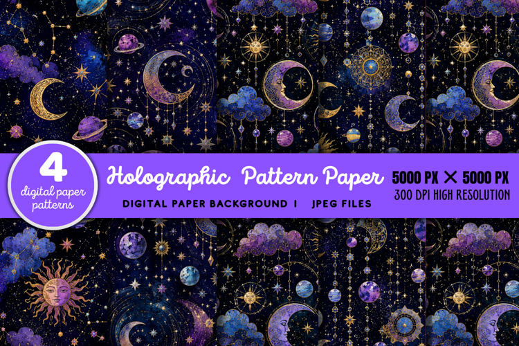 Holographic Digital Paper Image 14