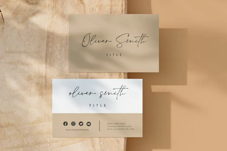 Boho Business Card Template