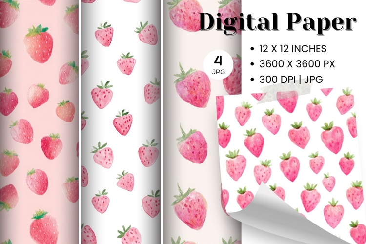 Strawberry Illustration Image 3