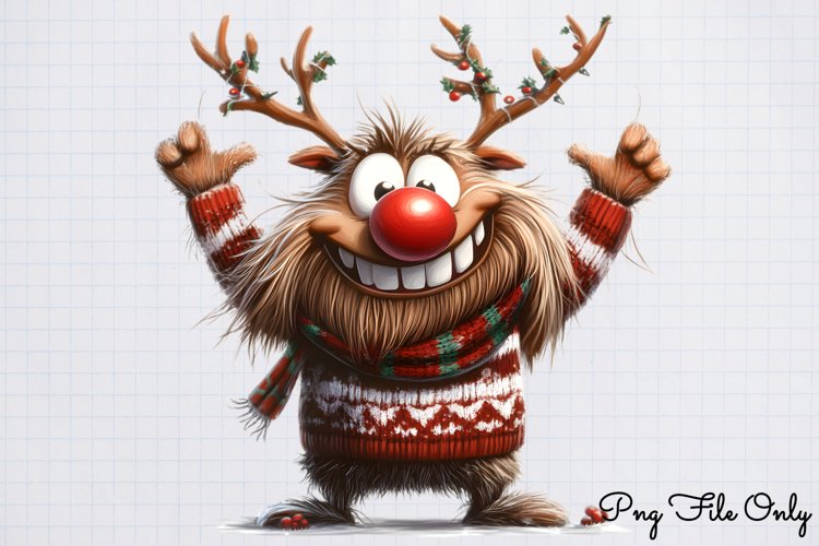 Reindeer Clipart Image 18