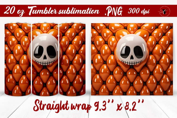 20 Oz Sublimation Tumbler Wrap Image 14