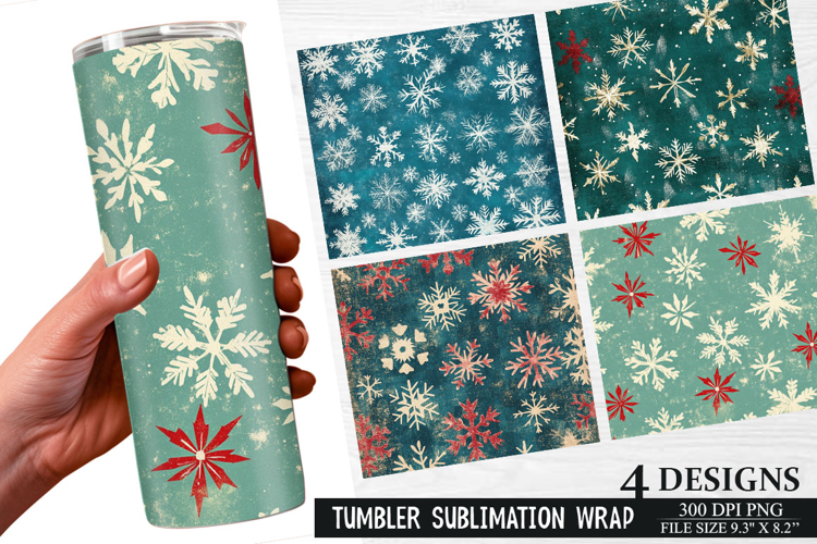 Christmas Tumbler Wrap Image 12