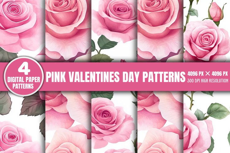 Valentine Scrapbook Paper Image 17