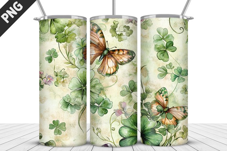St Patricks Day Tumbler Wrap| Sublimation Design