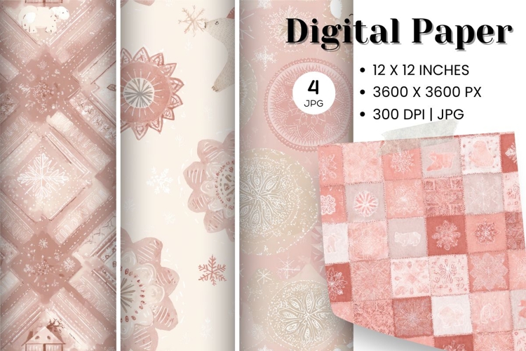 Christmas Pattern Background Image 23