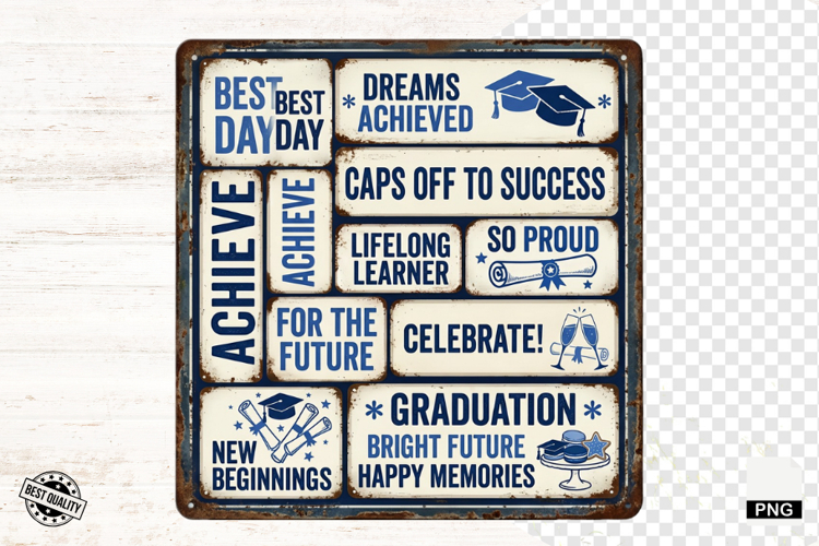 Graduation Signs PNG - Graduation Clipart