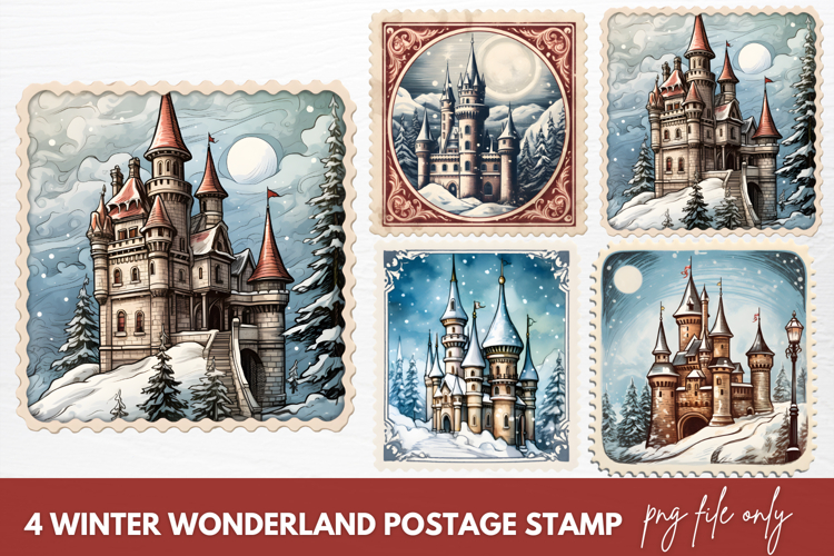Postage Stamp Clipart Image 8