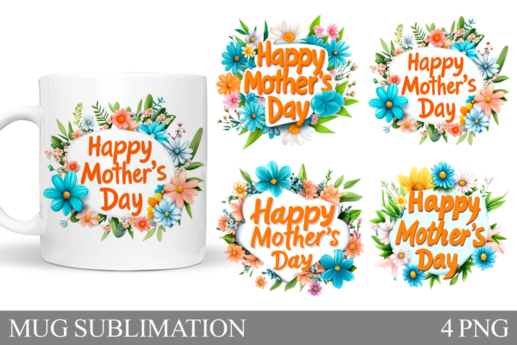 Mothers Day Mug Design. Mothers Day Sublimation