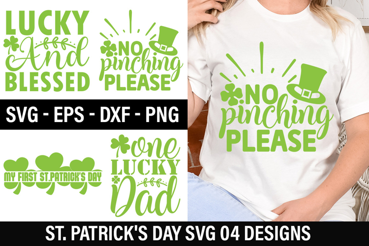 St. Patricks Day SVG Design - My first st patrick s day