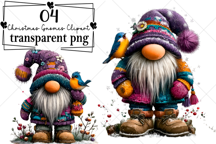 Christmas Gnomes Png Image 22